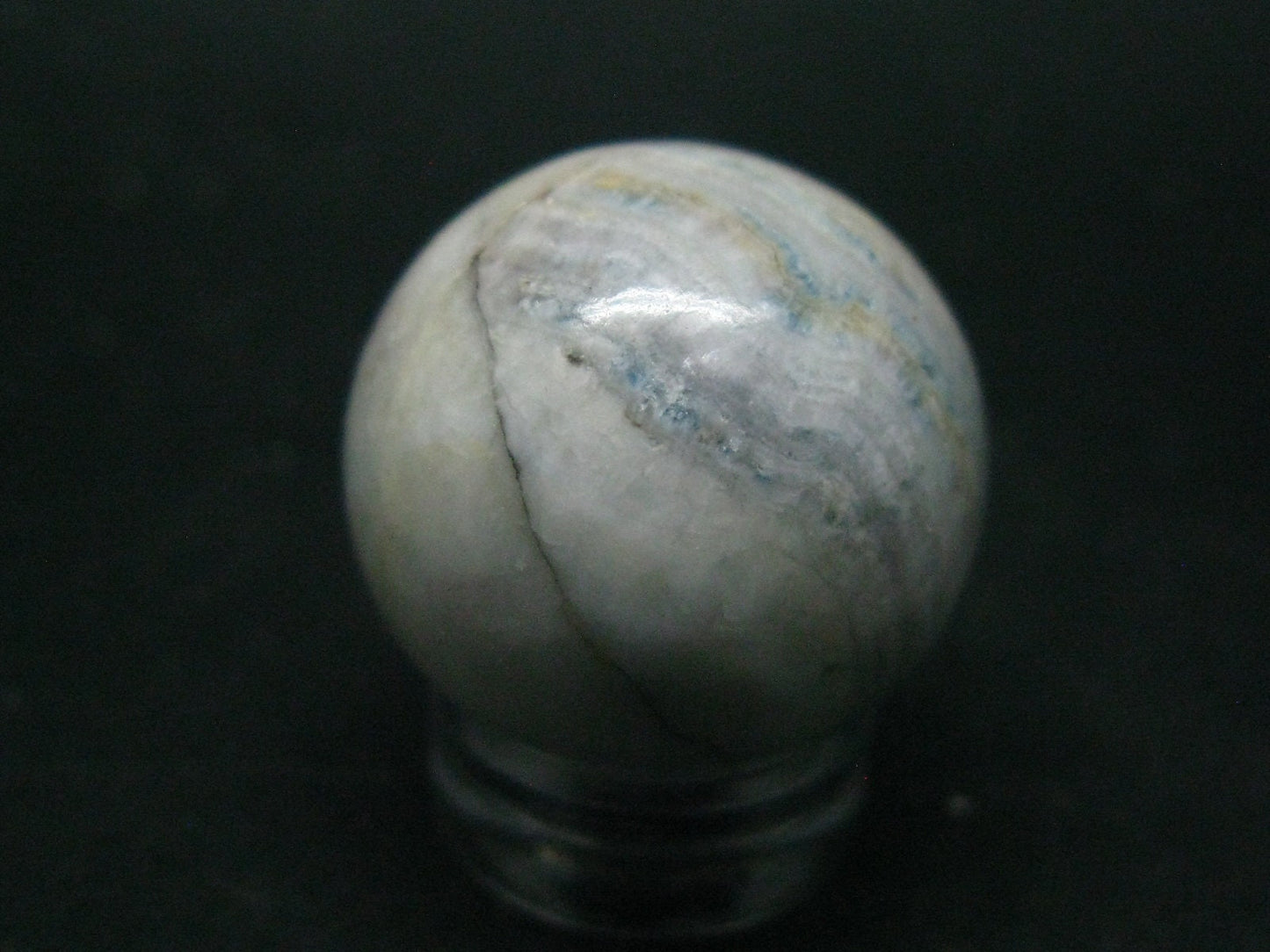 Rare Blue Scheelite Sphere From Turkey - 0.8"