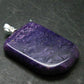 Rare High-Quality Charoite Pendant In SS From Russia - 1.5" - 9.15 Grams
