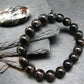 Astrophylite Astrophyllite Genuine Bracelet ~ 7 Inches ~ 10mm Round Beads