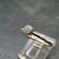 Muonionalusta Meteorite Sterling Silver Ring from Sweden - 1.53 Grams - Size 8