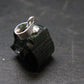 Rare Usambara Chrome Tourmaline Crystal Silver Pendant From Tanzania - 0.6" - 2.00 Grams