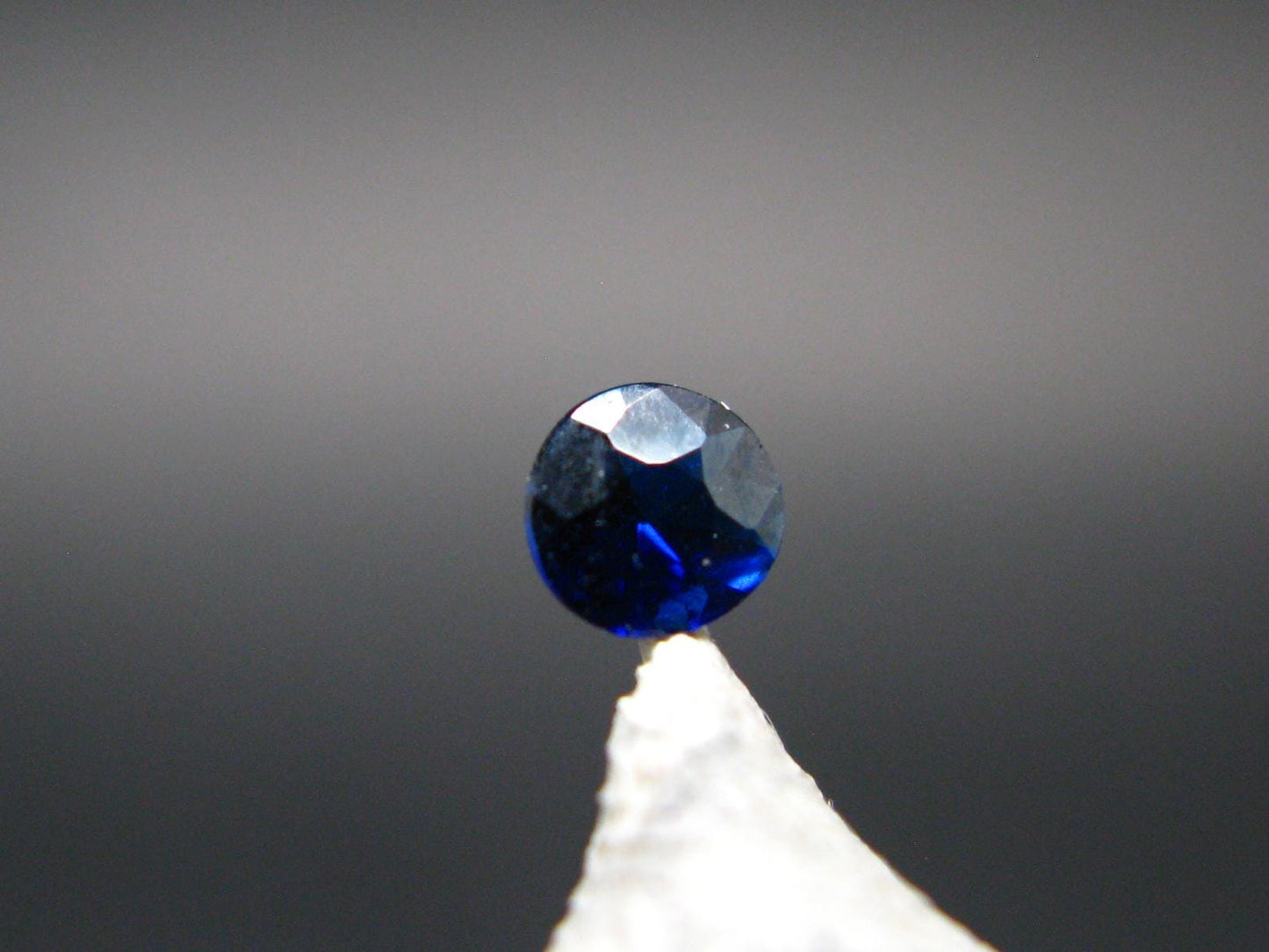 Rare Lazulite Cut Stone from Canada - 0.10 Carats - 3x3mm