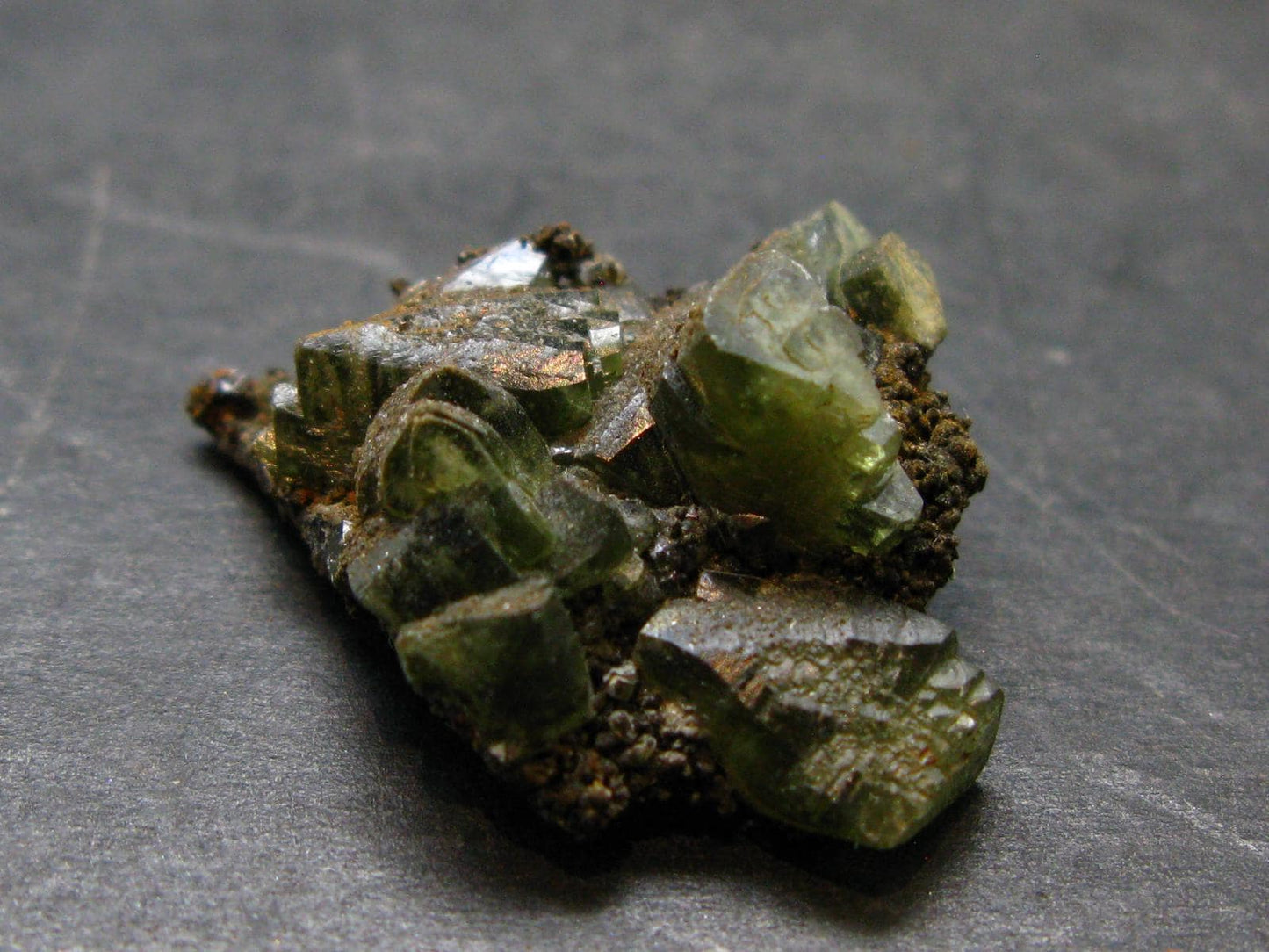 Ludlamite Cluster From Bolivia - 1.1" - 3.86 Grams