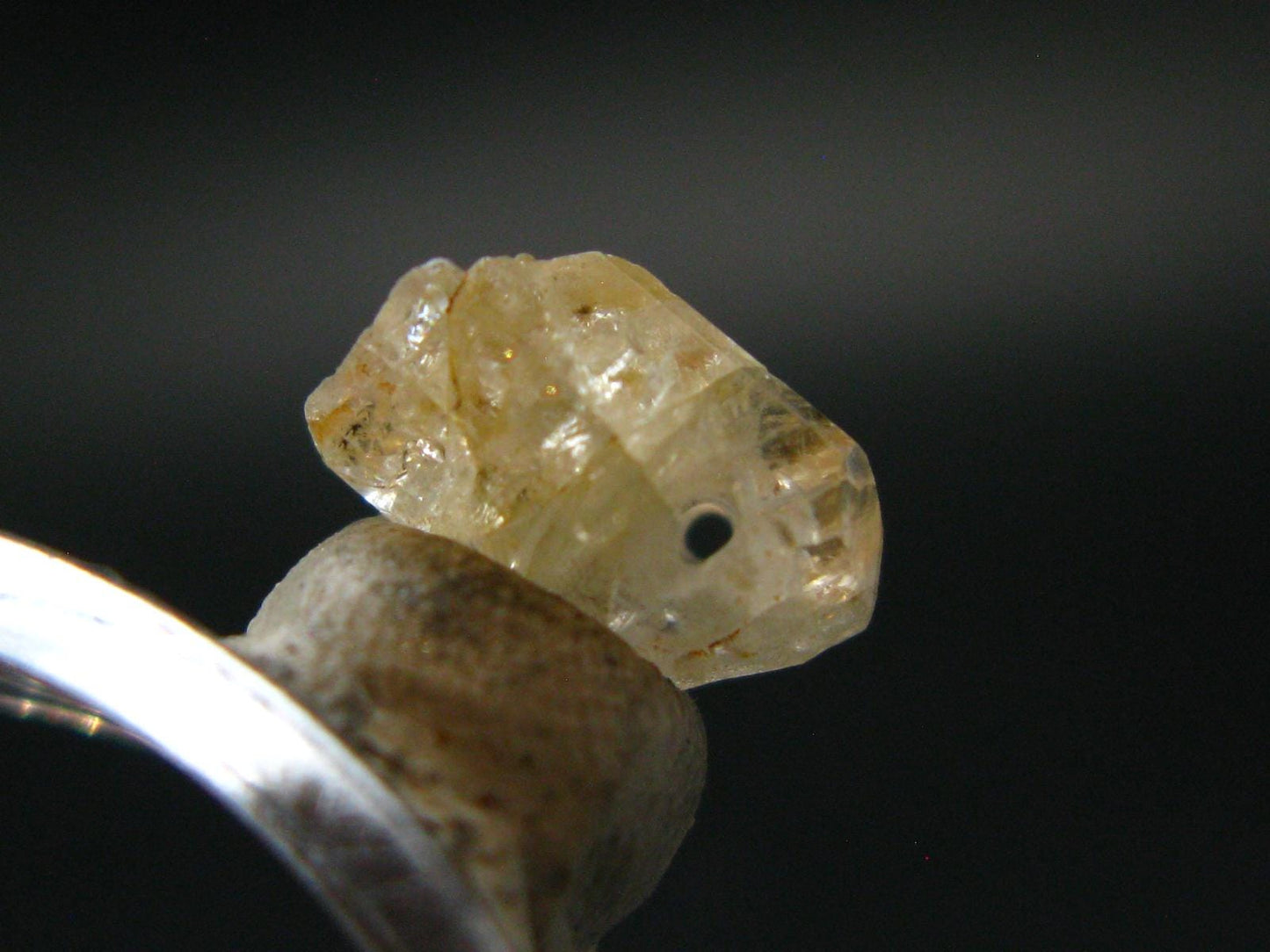 Phenakite Phenacite Crystal Bead from Nigeria 3.53 Carats