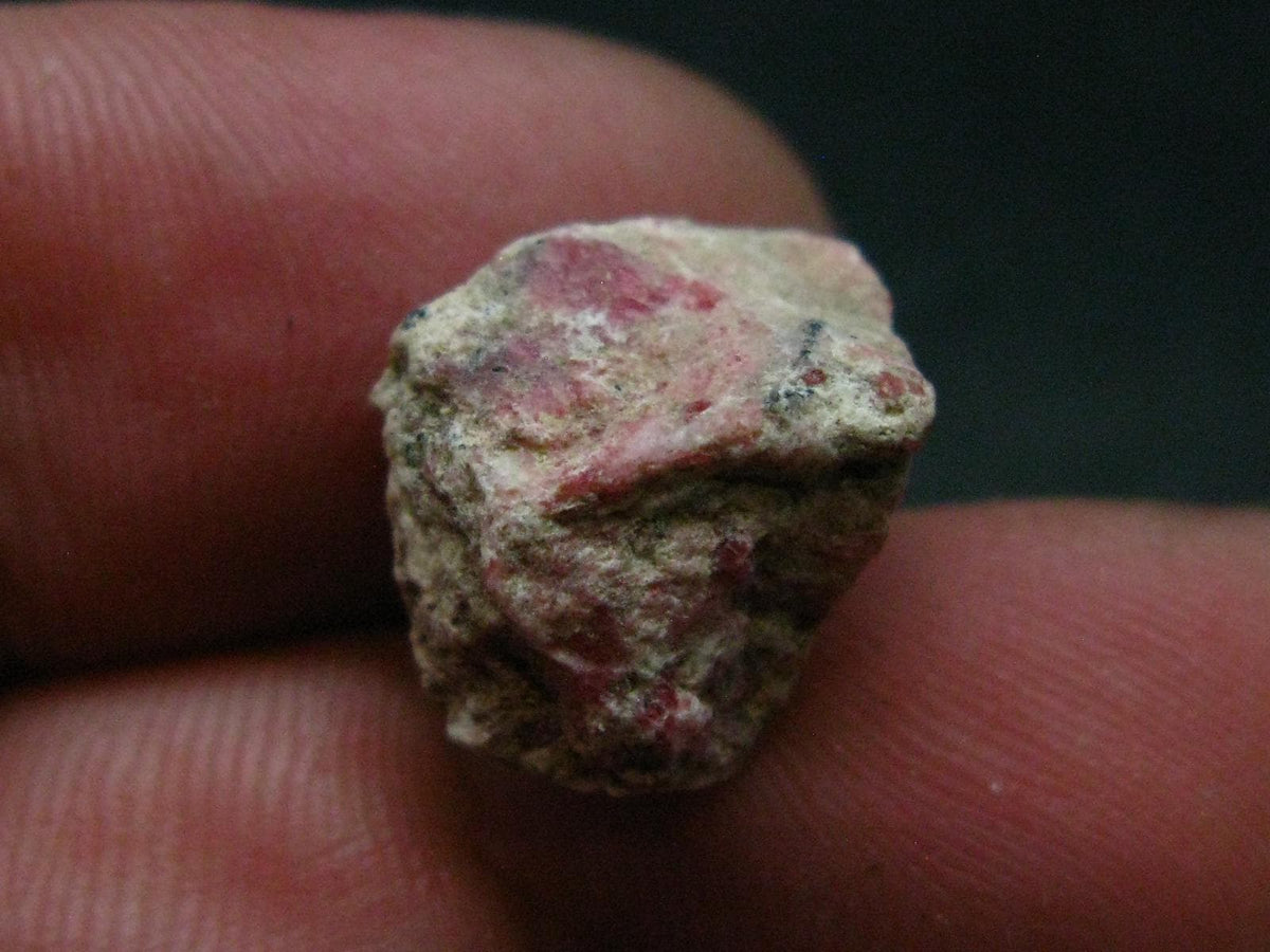 Rare Pink Tugtupite Raw Piece From Greenland - 1.25 Grams - 0.6"
