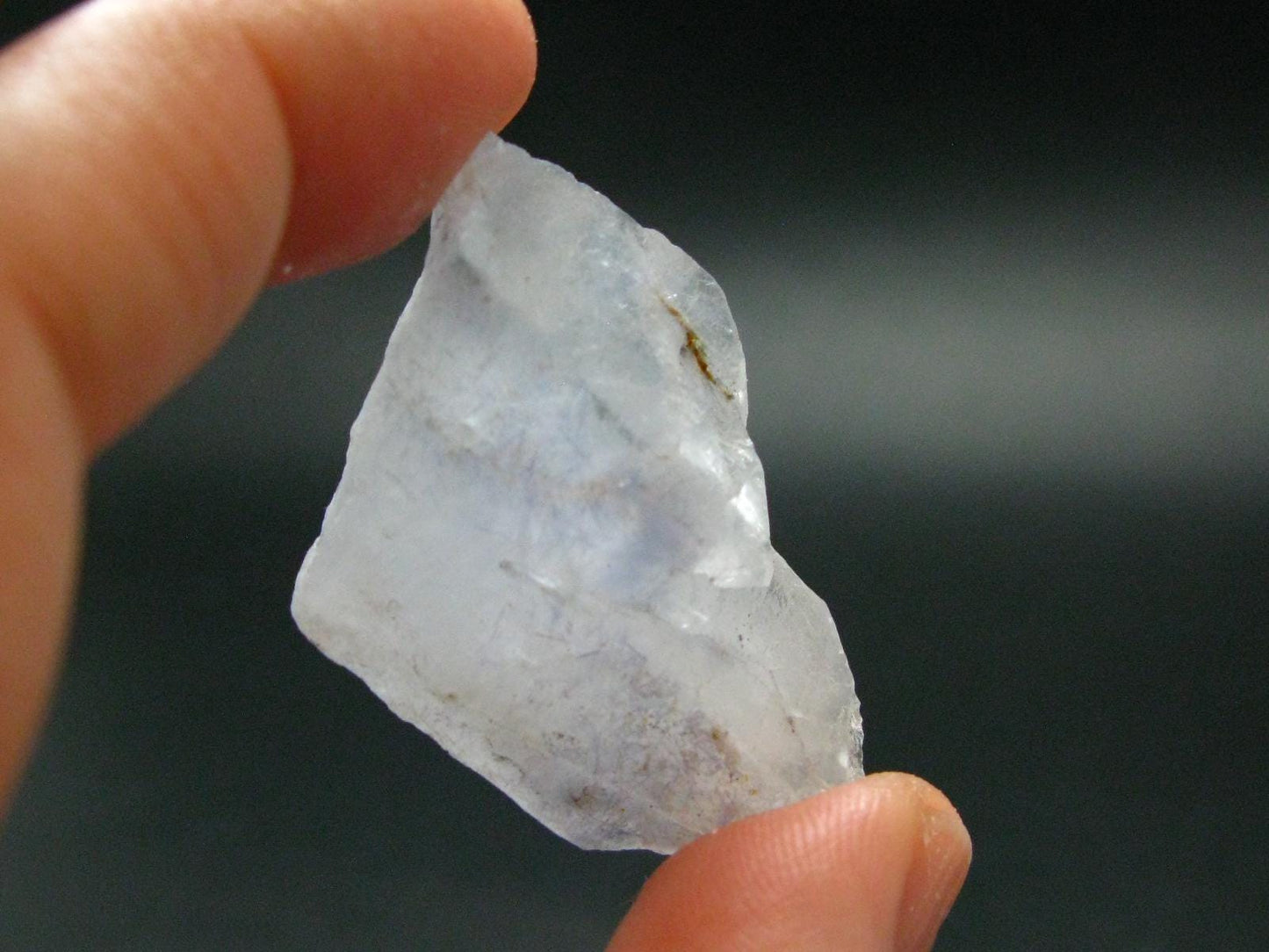 Dumortierite In Quartz Crystal From Brazil - 1.6" - 14.57 Grams