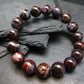 Bustamite Genuine Bracelet ~ 7.5 Inches ~ 12mm Round Beads