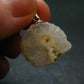 Anandalite Quartz Crystal Silver Pendant From India - 1.0" - 3.64 Grams