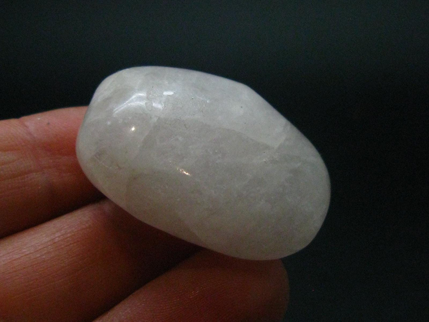 Rare Cryolite Tumbled Stone From Greenland - 1.3" - 18.27 Grams
