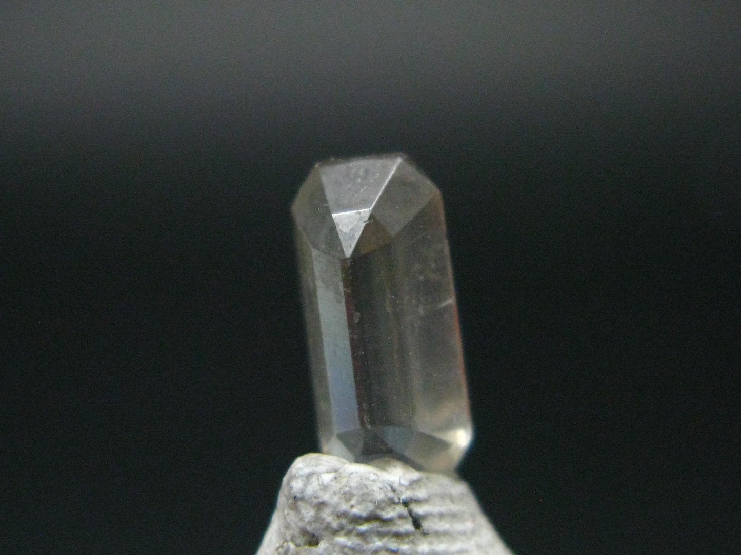 1.63 Carat Rare Gem Phosgenite Cut Stone From Italy