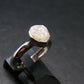 Very Rare White Cryolite 925 Silver Ring from Greenland - Size 7 - 1.90 Grams