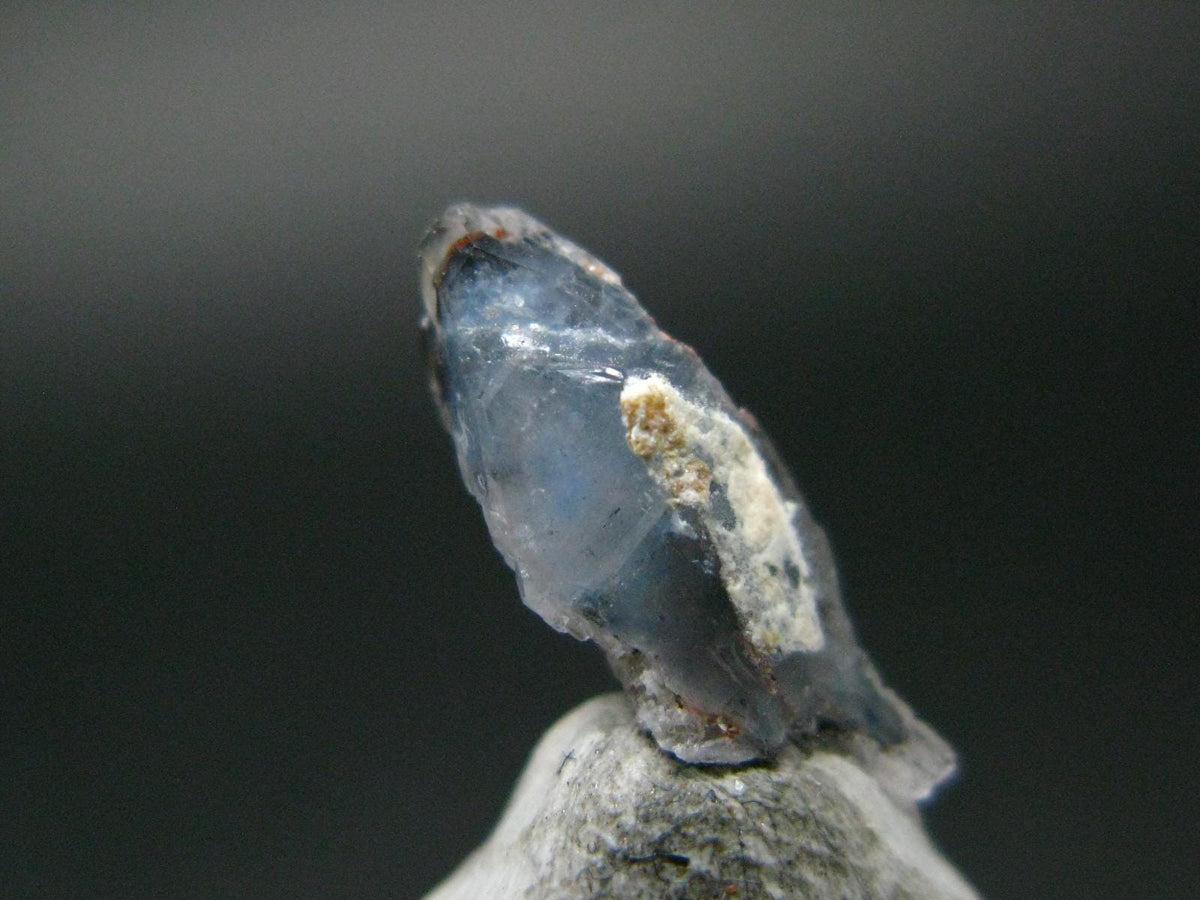Papagoite In Quartz Crystal From South Africa - 0.7" - 1.22 Carats