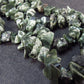 Lot of 3 Seraphinite Clinochlore Angels Wings Necklaces From Russia - 18"