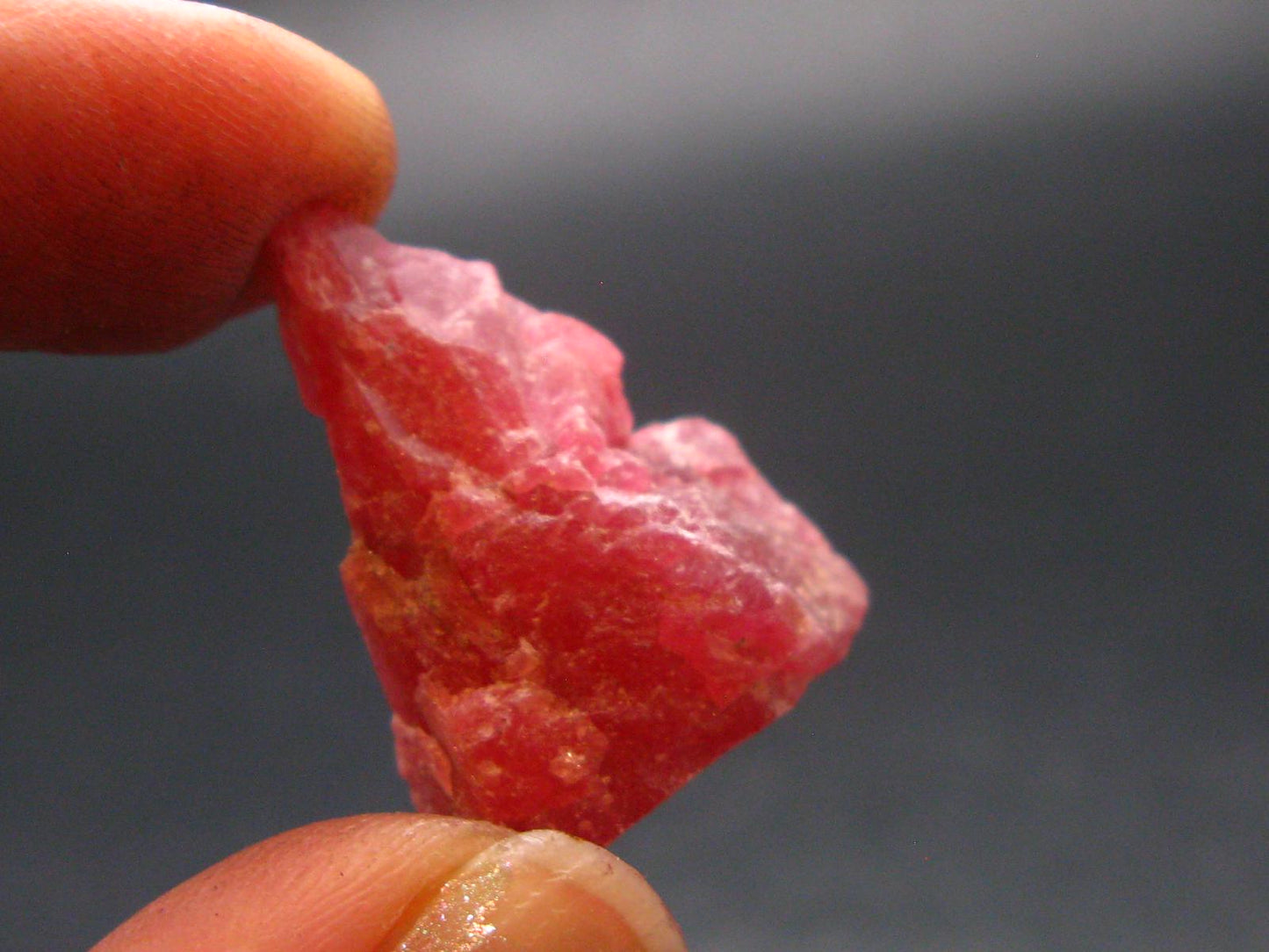 Large Rhodonite Rodonite Crystal From Brazil - 8.64 Grams - 1.0"