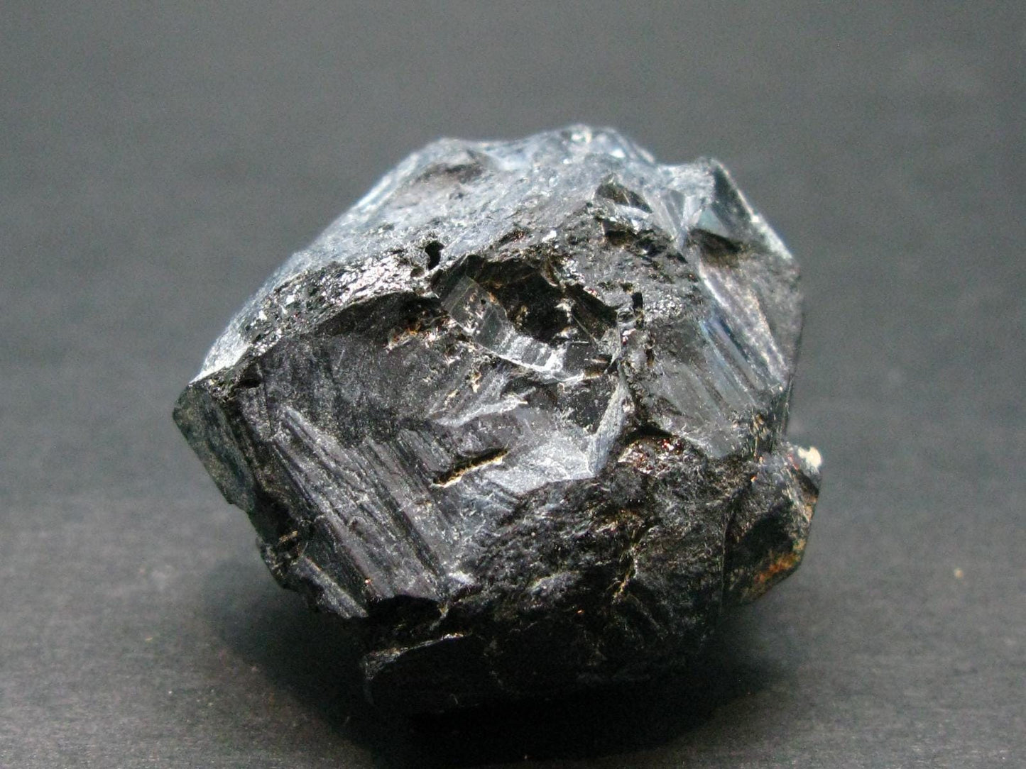 Fine Black Tourmaline Schorl Crystal From Namibia - 1.3"
