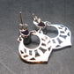 Faceted Natural Amethyst 925 Sterling Silver Earrings - 1.0" - 5.94 Grams