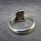 Meteorite Campo Del Cielo Argentina Sterling Silver Ring - 4.45 Grams - Size 7