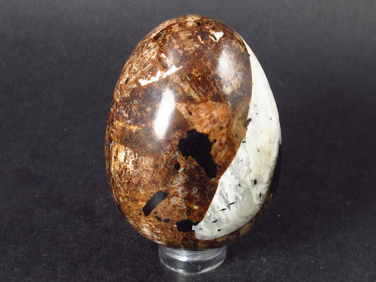Extremely Rare Serandite, Aegerine and Feldspar Egg From Canada - 2.1"