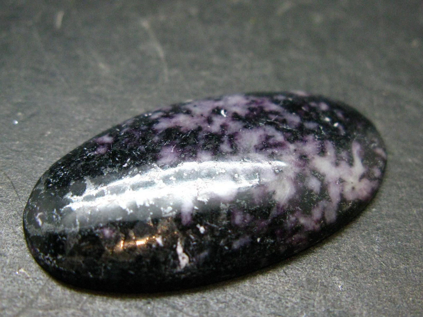 Very Rare Kammererite Chrome Clinochlore Cabochon from Turkey - 1.5" - 6.42 Grams