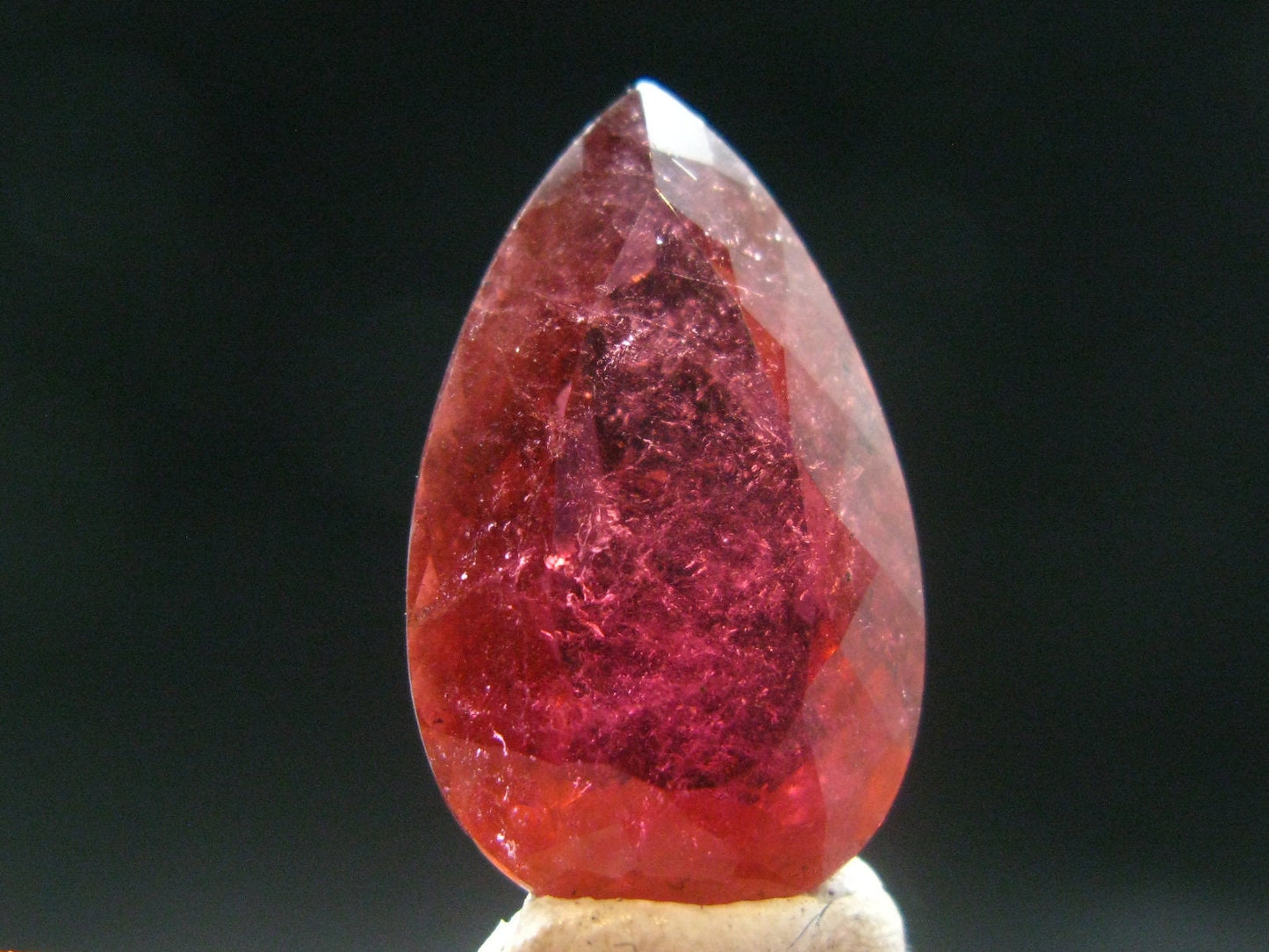 Pink Tourmaline Cut Stone Gem From Brazil - 18.26 Carats - 24x14mm