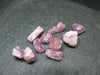 Lot of 10 Pink Imperial Topaz Crystals from Brazil - 20.80 Carats