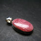 Rhodochrosite Sterling Silver Pendant From Argentina - 1.2" - 6.0 Grams