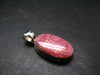 Rhodochrosite Sterling Silver Pendant From Argentina - 1.2" - 6.0 Grams