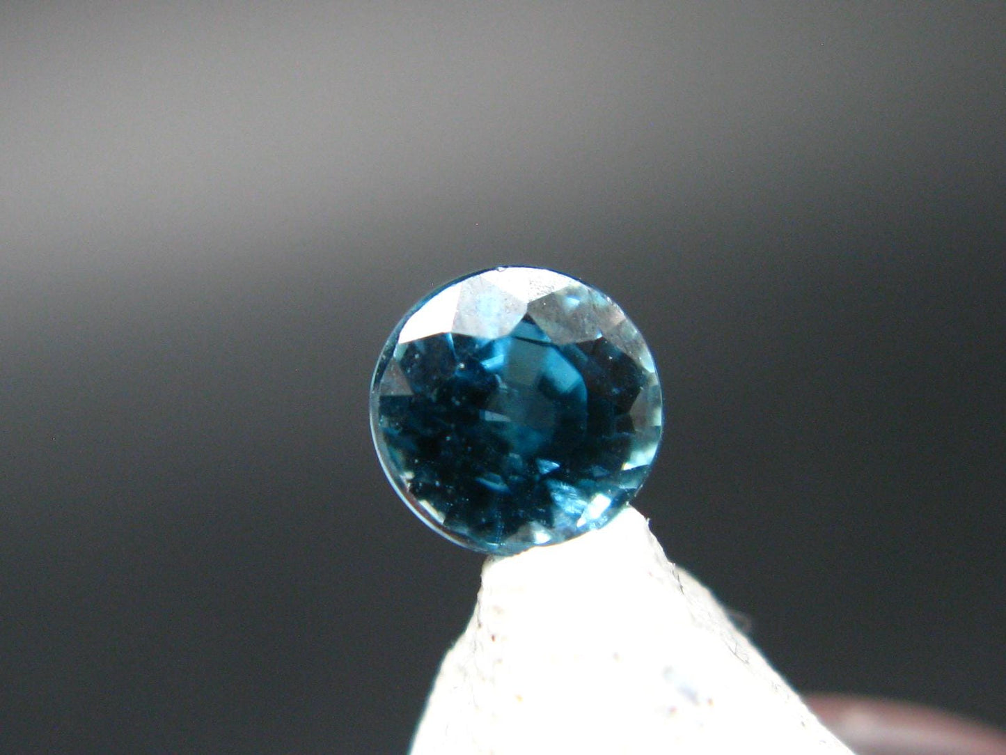 Gem Blue Zircon Cut Stone From Cambodia - 0.90 Carats