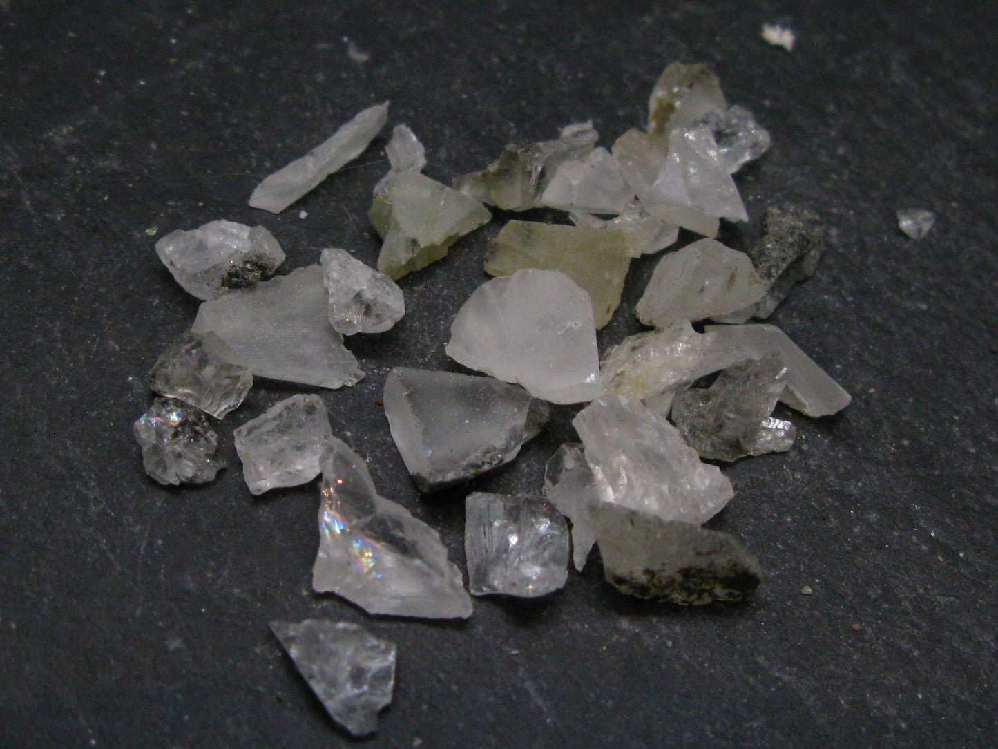 Lot of Phenakite Phenacite Crystals and Offcuts From Russia - 25 Carats