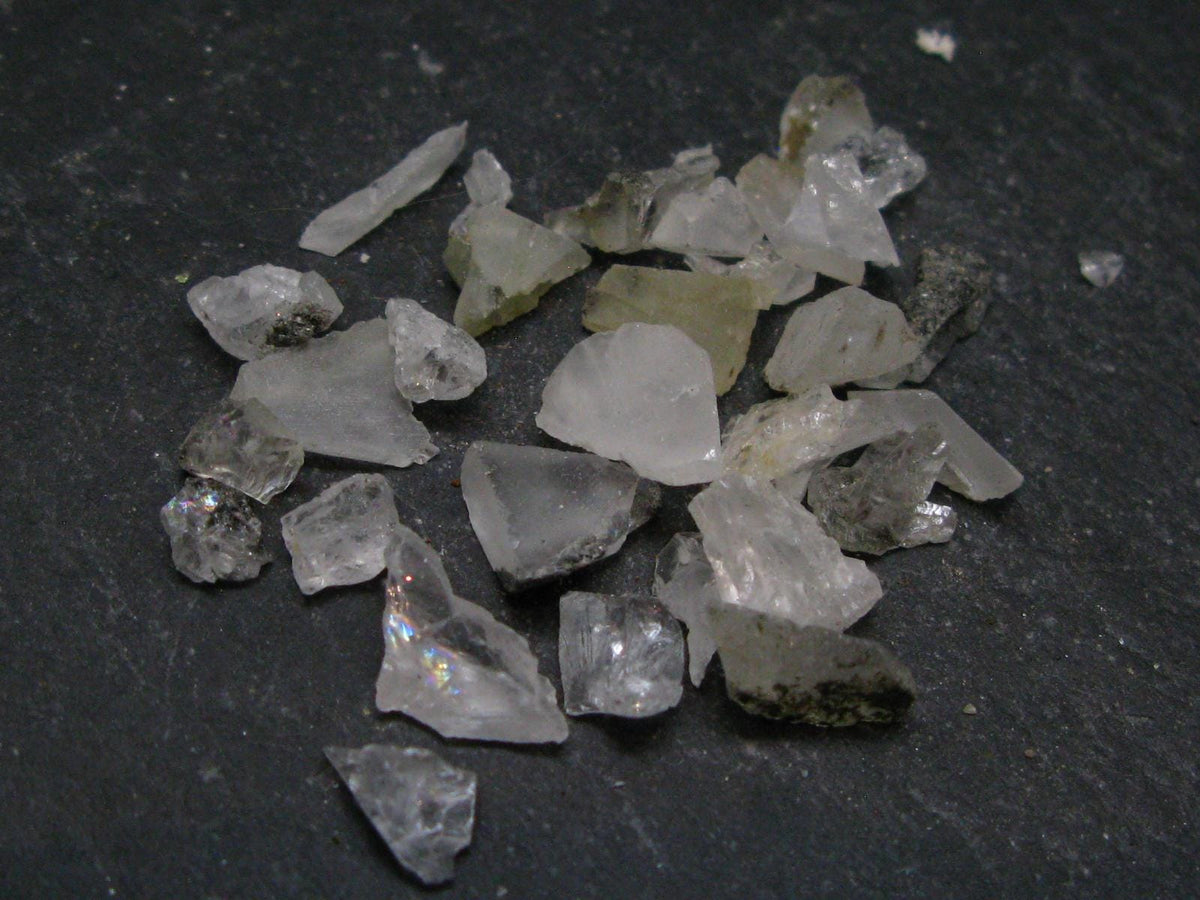 Lot of Phenakite Phenacite Crystals and Offcuts From Russia - 25 Carats