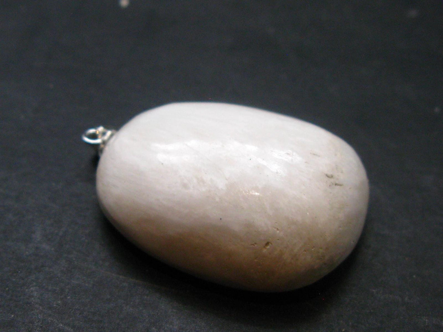 Scolecite Silver Pendant From India - 1.6" - 13.7 Grams