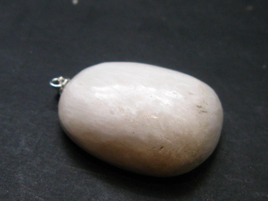 Scolecite Silver Pendant From India - 1.6" - 13.7 Grams