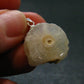 Anandalite Quartz Crystal Silver Pendant From India - 1.0" - 3.64 Grams