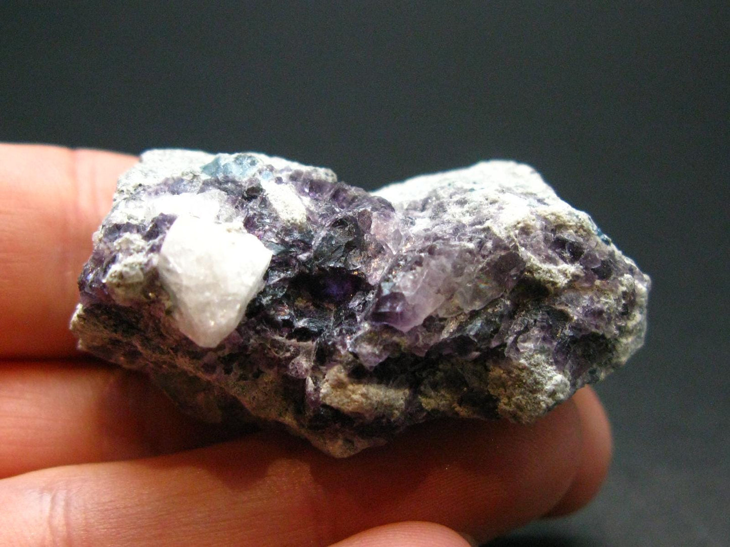 Phenakite Phenacite, Fluorite and Aquamarine Crystal From Russia - 1.7" - 36.70 Grams