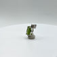 Oval Peridot Pendant | Sterling Silver August Birthstone Necklace