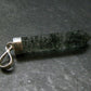 Tourmaline In Quartz Crystal Silver Pendant from Brazil- 1.9" - 4.49 Grams