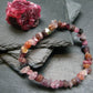 Spinel Genuine Bracelet ~ 7 Inches ~ 8mm Crystal Beads