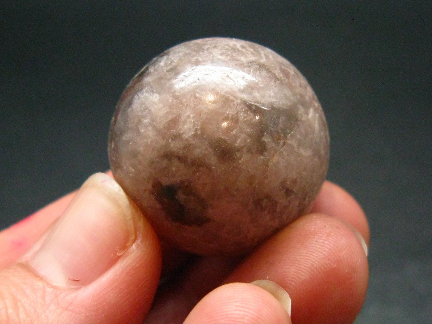 Pink Kunzite Spodumene Sphere From Brazil - 1.0"