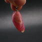 Rhodochrosite Sterling Silver Pendant From Alma Colorado - 1.4" - 8.22 Grams