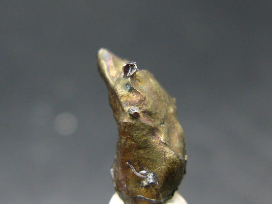 Sperrylite Crystal On Matrix From Russia - 0.6" - 1mm Crystal