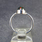 Rare Black Opal Sterling Silver Ring from Australia - Size 6.25 - 2.18 Grams
