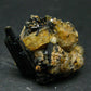 Clear Goshenite Beryl on Black Tourmaline Cluster From Namibia - 1.2" - 8.94 Grams