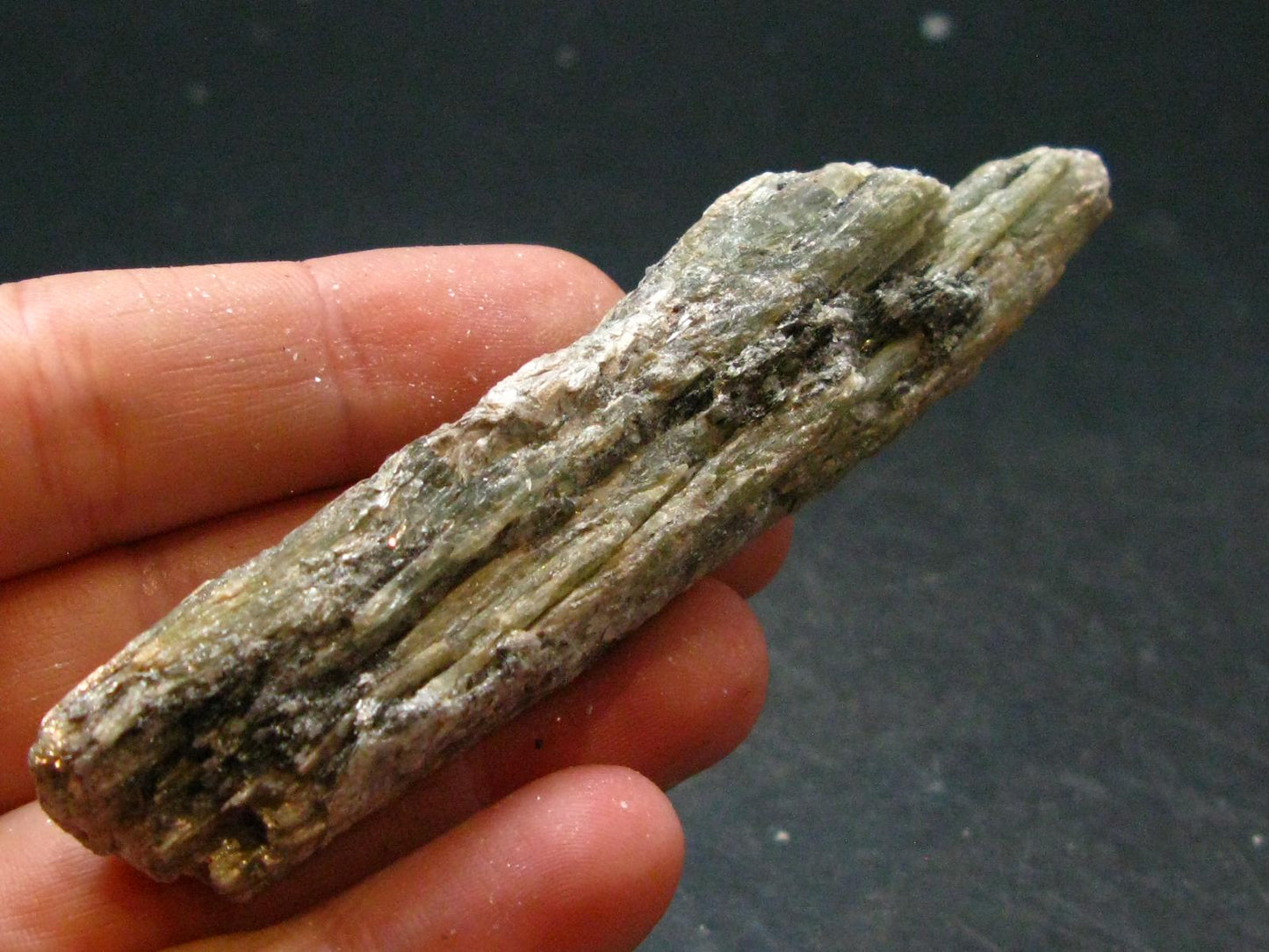 Green Kyanite Crystal From Brazil - 3.5" - 39.31 Grams