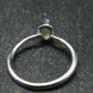 Green Herderite Silver Ring From Brazil - 1.74 Grams - Size 6