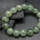 Prehnite & Epidote Genuine Bracelet ~ 7 Inches ~ 12mm Round Beads