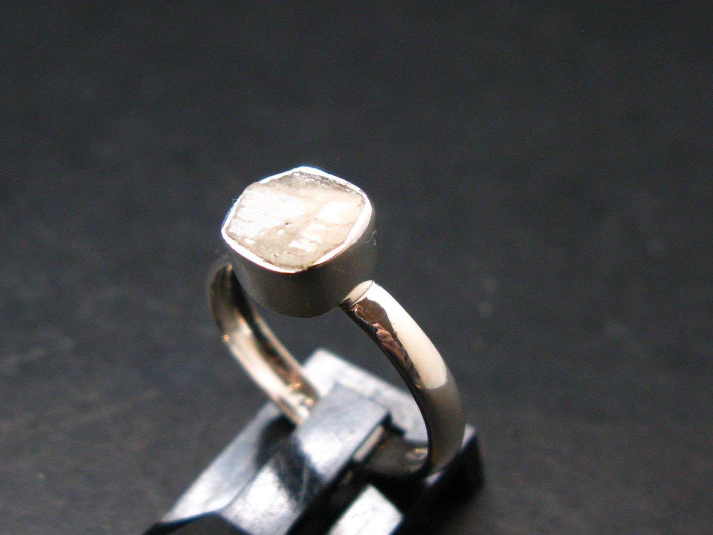 Phenakite Phenacite Sterling Silver Size 7 Ring from Nigeria - 2.04 Grams