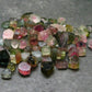 Lot of 100 Watermelon Tourmaline Crystal Slices From Brazil - 92.40 Carats