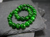 Chrome Diopside Genuine Bracelet ~ 7 Inches ~ 5mm Round Beads