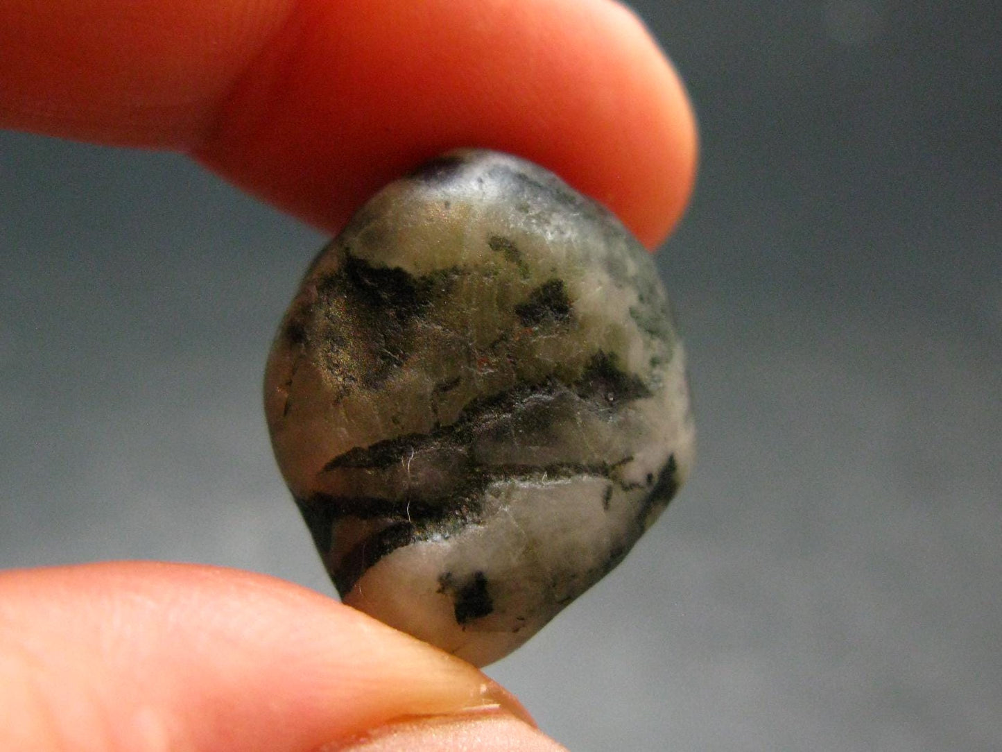 Gem Phenakite Phenacite Tumbled Stone From Russia - 37.40 Carats - 0.8"