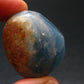 Nice Lemurian Aquatine Blue Calcite Tumbled From Argentina - 1.4" - 27.40 Grams